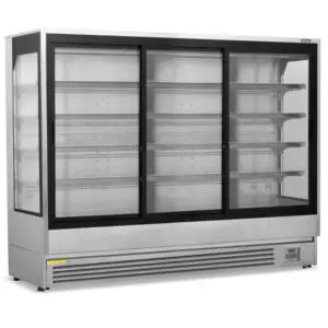 BLIZZARD 2m Multi Deck With Sliding Glass Doors