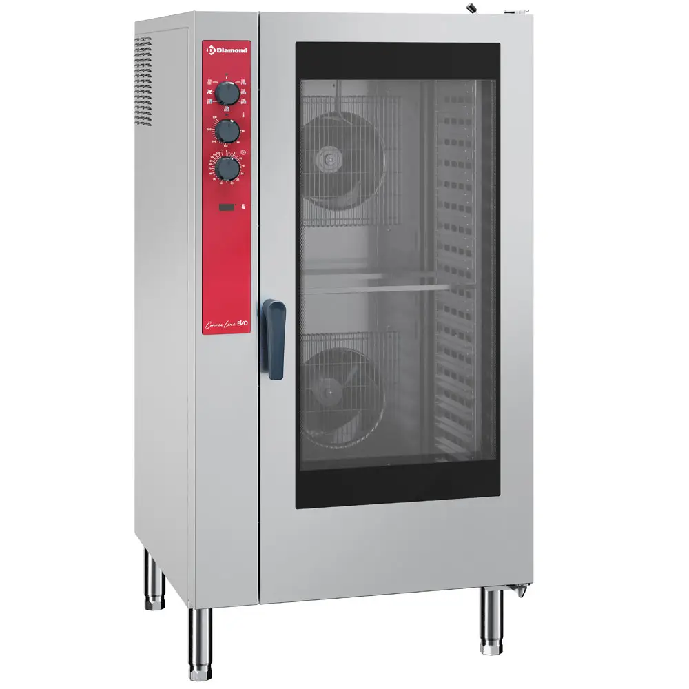 Diamond CFE201/N Electric Convection Oven with Automatic Humidifier, 34.5kW