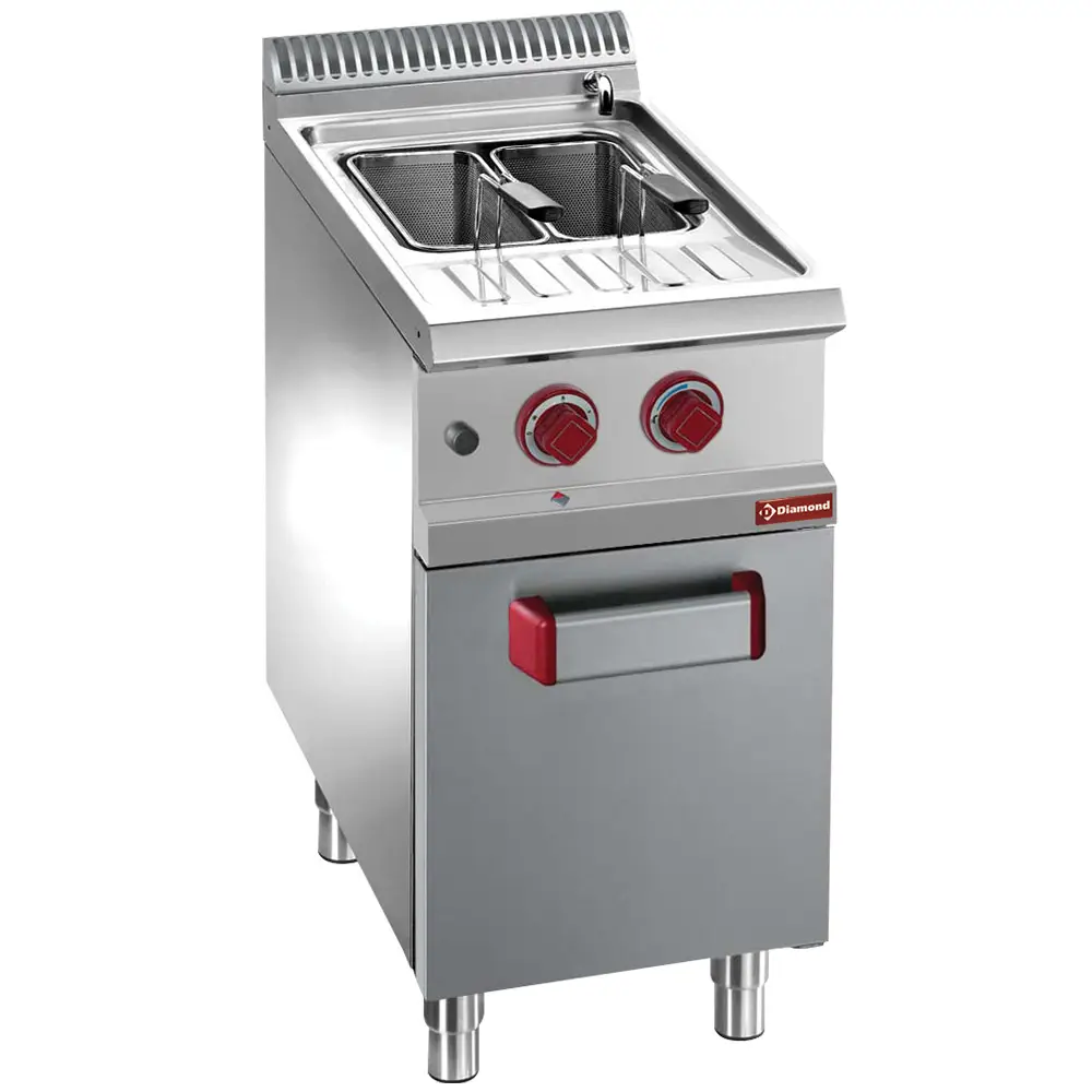 Diamond G7/CPA4 Gas pasta cooker 1 tank 26 lit.(without baskets), on cupboard