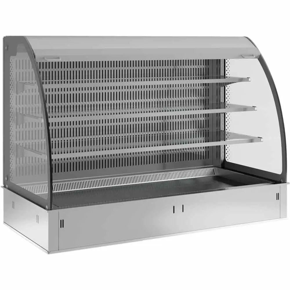 Diamond DPA/BCVA318-S Patisserie Display Counter on Wall with Sink without Hermetic Unit, 1780mm