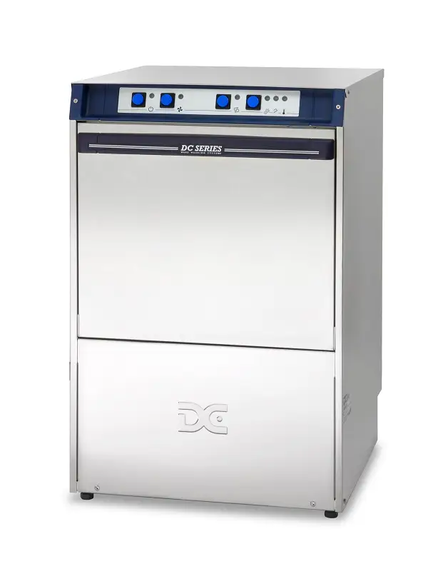 DC PD50 Premium Range 500mm Basket Frontloading Commercial Dishwasher, 18 Plates