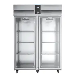 Foster EP1440G/41-494 EcoPro G3 Glass Double Door Upright Refrigerated Cabinet, 1350 Litres