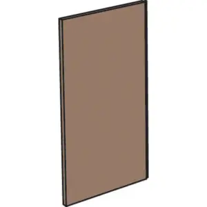 Diamond S80/HLF Furnishing Panel "Wood"