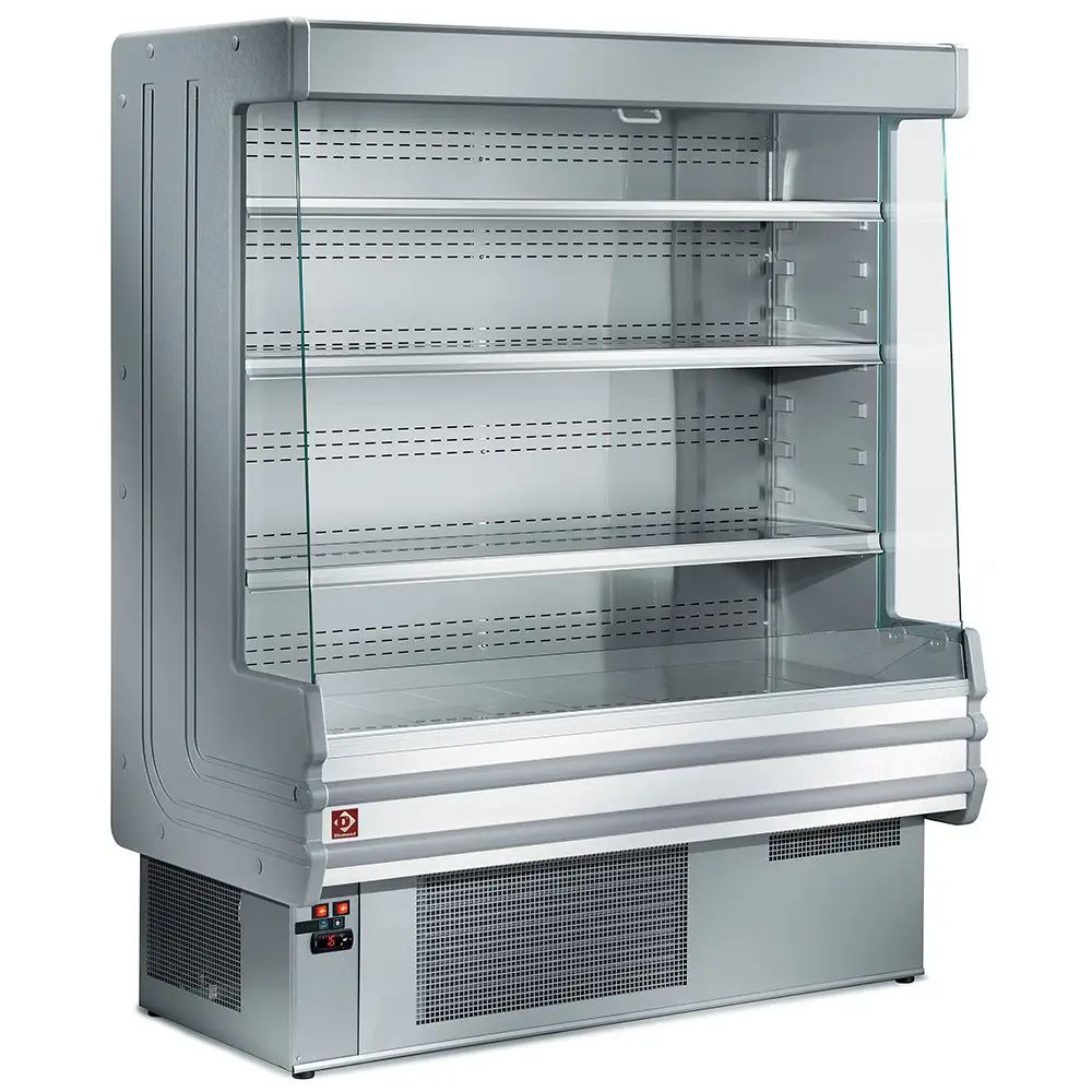 Diamond DY10/A1-R2-LIQ Stainless Steel Refrigerated Multideck Display, 1000mm