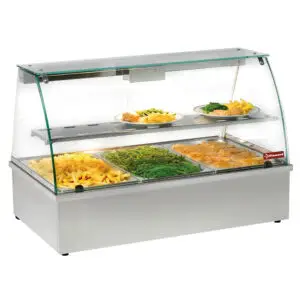 Diamond VBE-311 Counter-Top Heated Display Case, Bain-Marie