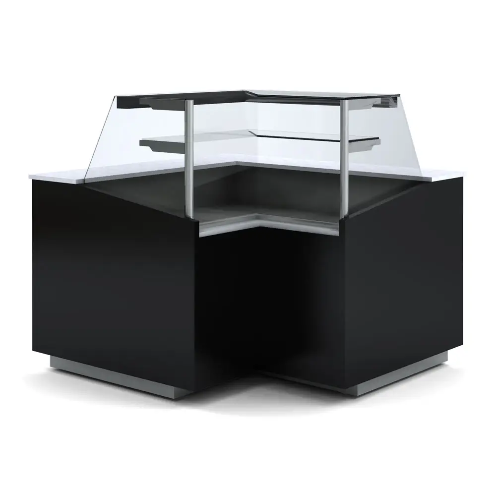 Diamond DET/A9-NA-B5 Closed Angle 90°, Neutral, High Glass - Black