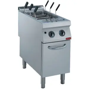 Diamond G22/CPA4-N 6 Basket Freestanding Gas Pasta Cooker on Neutral Closed Cupboard without baskets