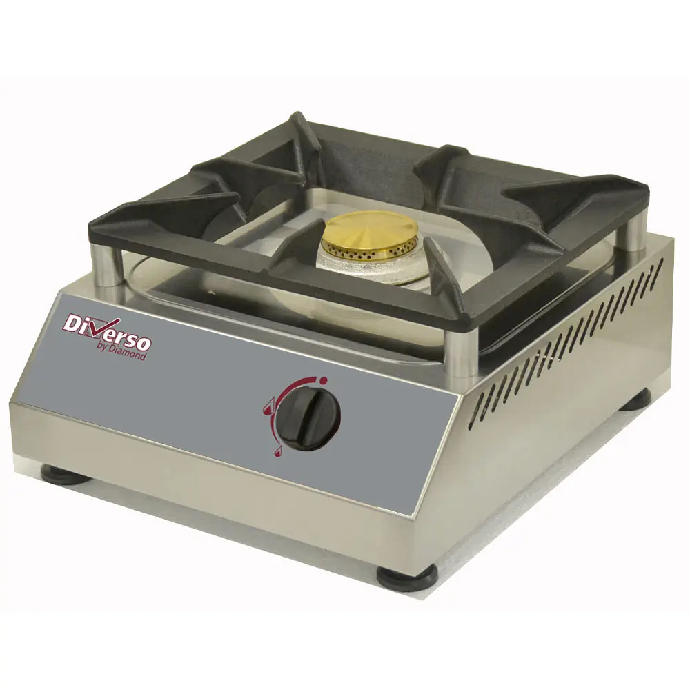 Diverso WR-RTS-1G Table top gas stove, 1 burner 5 kW - Image 2