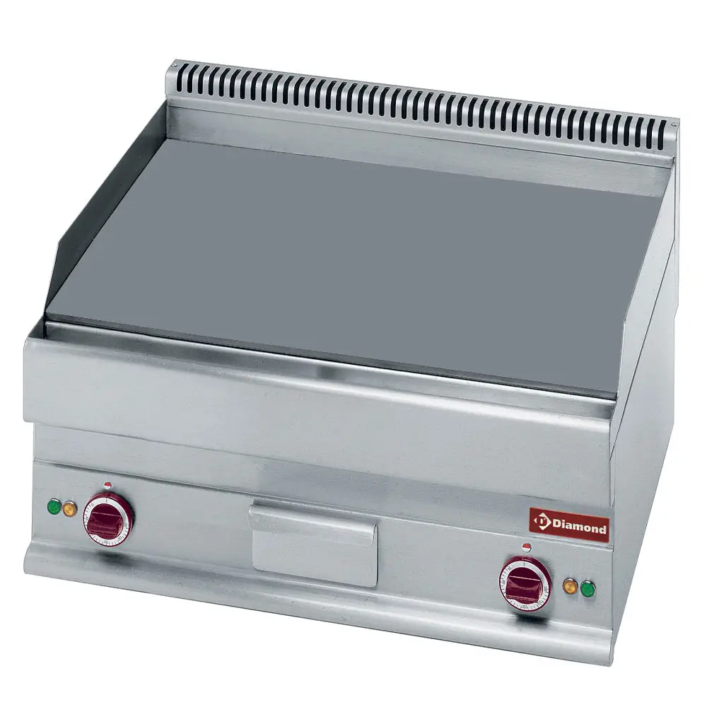Diamond E65/PL7T-230V/3- Smooth Cooking Plate Countertop Electric Griddle, 9kW