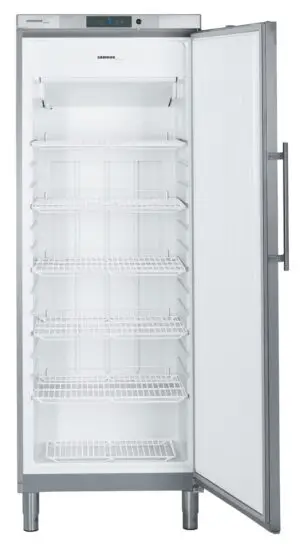 Liebherr GGv 5860 Single Door Stainless Steel Upright Freezer, 556 Litres