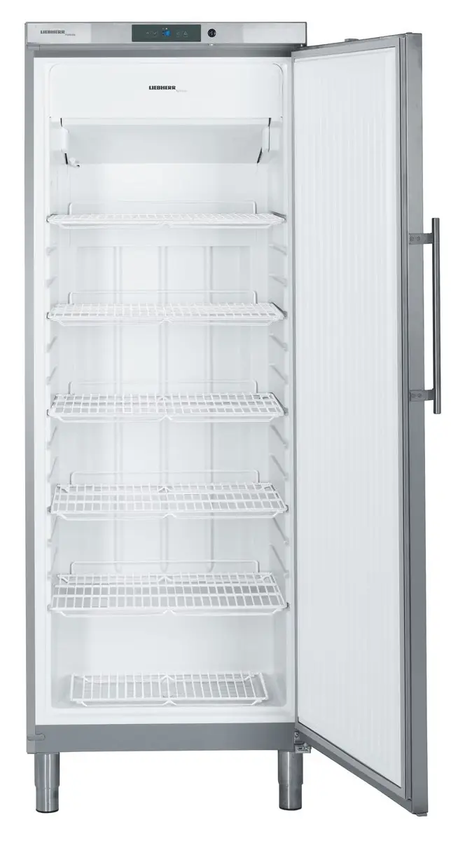 Liebherr GGv 5860 Single Door Stainless Steel Upright Freezer, 556 Litres