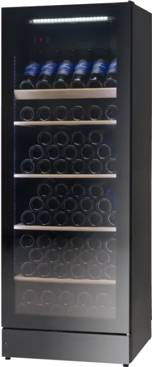 Vestfrost WFG 155 Multi-Zone Upright Wine Cabinet, 147 x 750ml Bottles