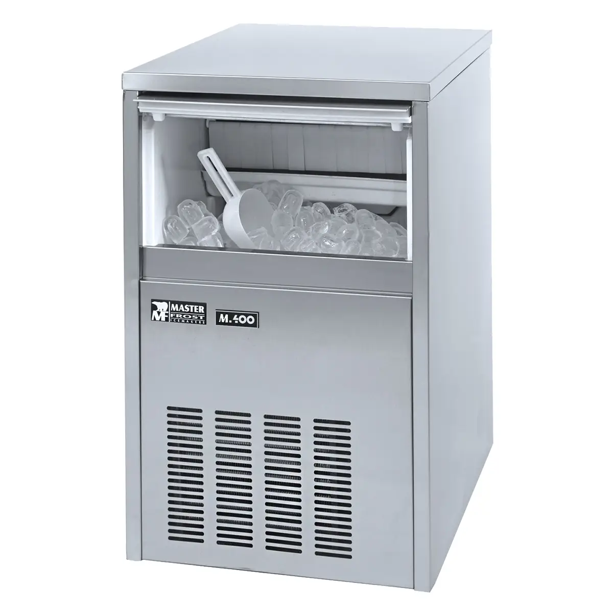Masterfrost C400 Professional Ice Maker, 40kg/24hrs Output / 18kg Storage