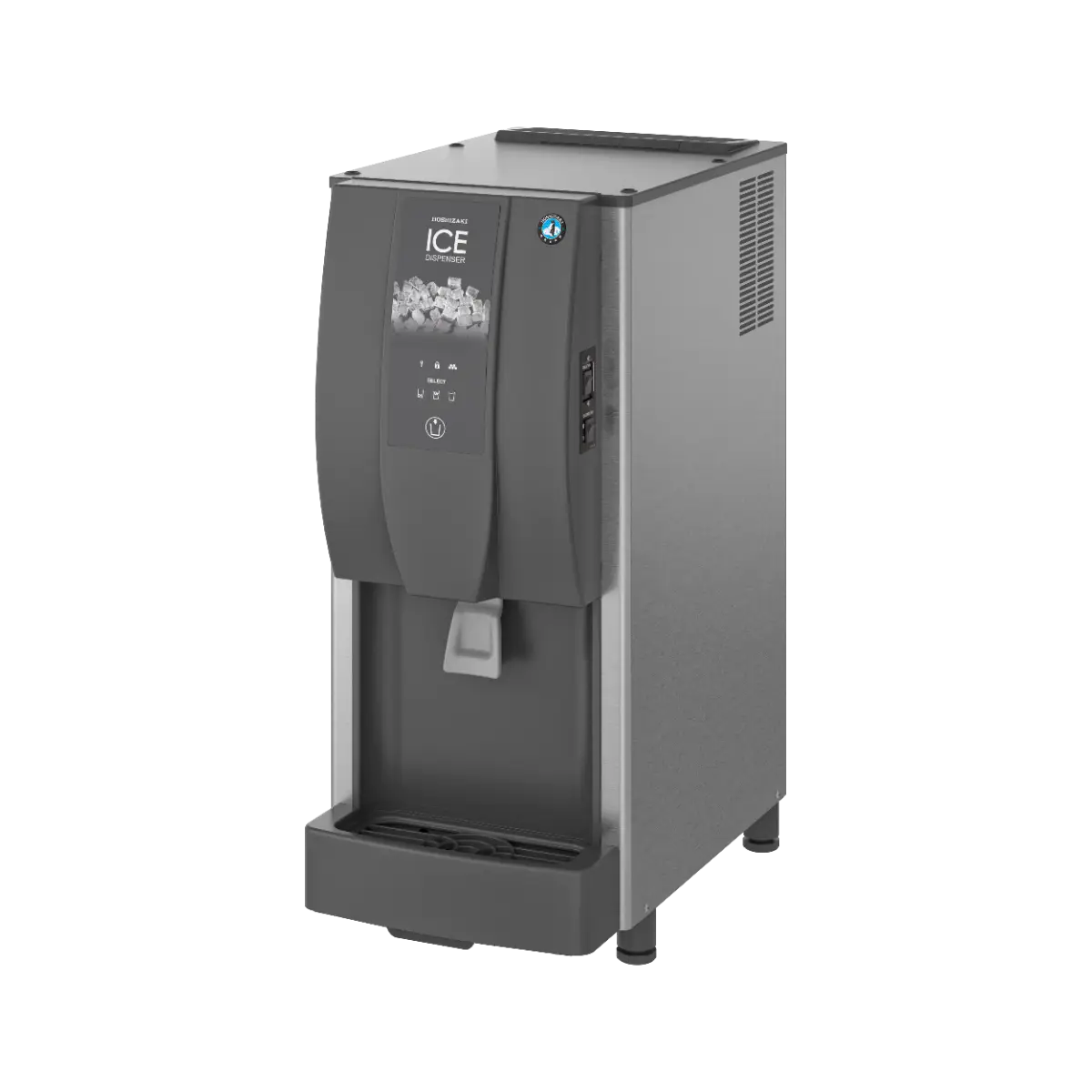 Hoshizaki DCM-120KE-HC Cubed Ice/Water Dispenser, 125kg/24hrs Output / 4kg Storage