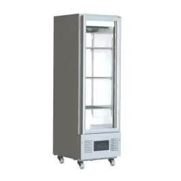 Foster FSL400G/11-159 Slimline Glass Single Door Refrigerated Upright Cabinet, 400 Litres