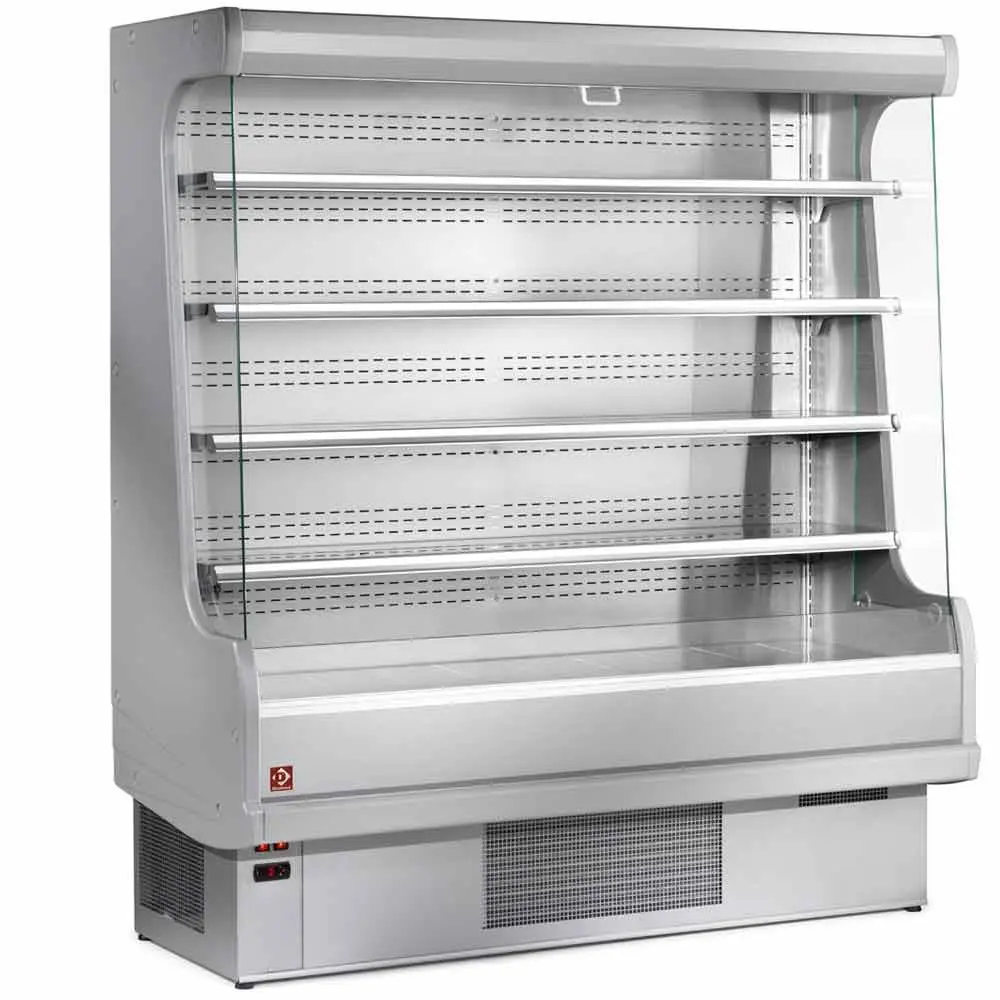 Diamond EM20-G/A1-R2-LIQ Stainless Steel Refrigerated Multideck Display, 2000mm