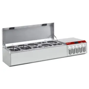 Diamond SX132G/CP9 Stainless Steel Topping Unit, 5 x 1/4 GN