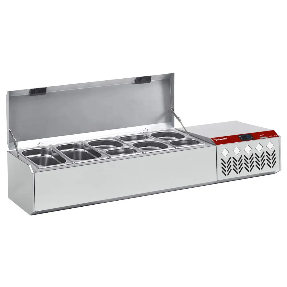 Diamond SX132G/CP9 Stainless Steel Topping Unit, 5 x 1/4 GN