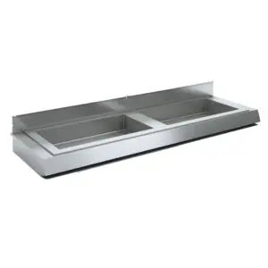 Diamond BM-15 Electric Bain Marie Tank, 4 x 1/1 GN