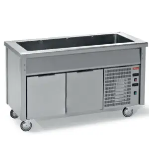 Diamond RCA15-R2 Refrigerated Tank Element on 2 Door Refrigerated Cupboard, 4 x 1/1 GN