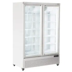 Diverso WR-NV99-2W Vertical freezer showcase, 1084 liters - WHITE