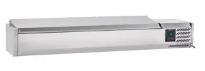 Sterling Pro Cobus SPT1600-330-SS Topping Well with Stainless Steel Lid, 7 x GN1/4