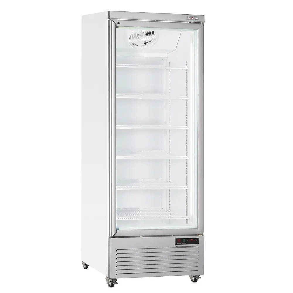 Diverso WR-VP56-1W Vertical fridge showcase, 1 door, 615 liters - WHITE