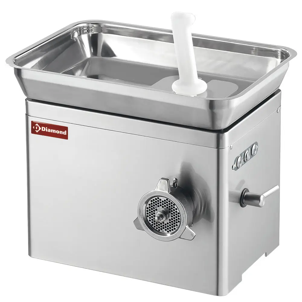 Diamond TSU22/AT-N Stainless Steel Table Top Meat Mincer