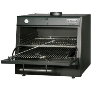 Diamond CBQ-075/BK Black Charcoal BBQ Oven