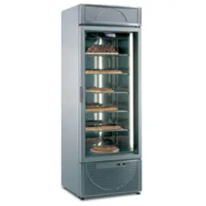 Diamond TOP41PSX/M-LIQ Single Door Upright Panoramic Display Refrigerator, 400 Litres