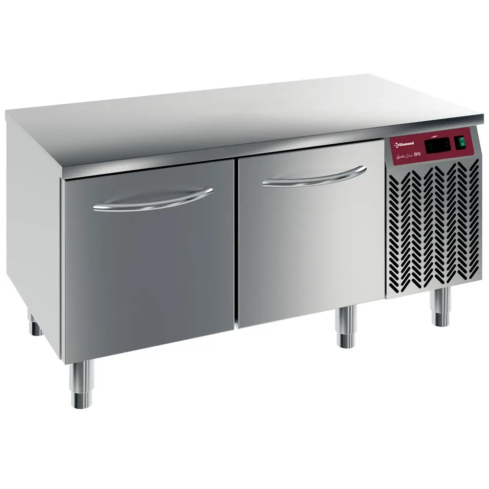 Diamond N65/R212G-9G Refrigerated Base, 2 Drawers Gn 1/2+1/3-H200 Mm