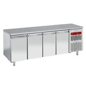 Diamond TP4N/H-R2 4 Door Stainless Steel Refrigerated Counter, 760 Litres