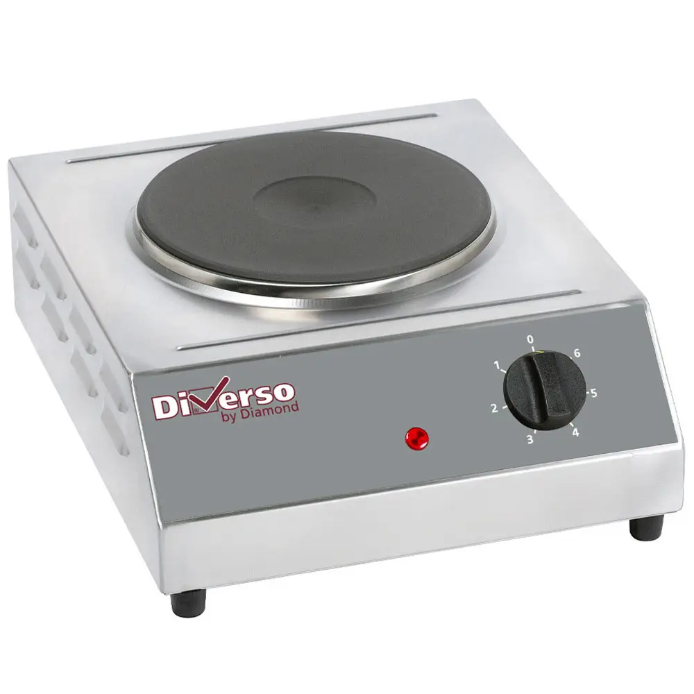 Diverso WR-RTS-1E Table top electric stove, 1 plate Ø 230mm - Image 2