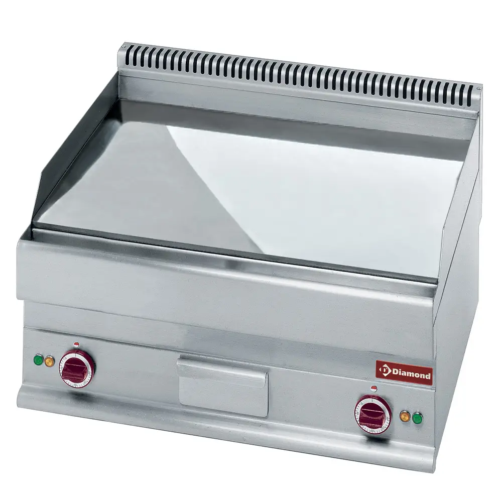 Diamond E65/PLCD7T-230V/3- Smooth Cooking Plate Countertop Electric Griddle, 9kW