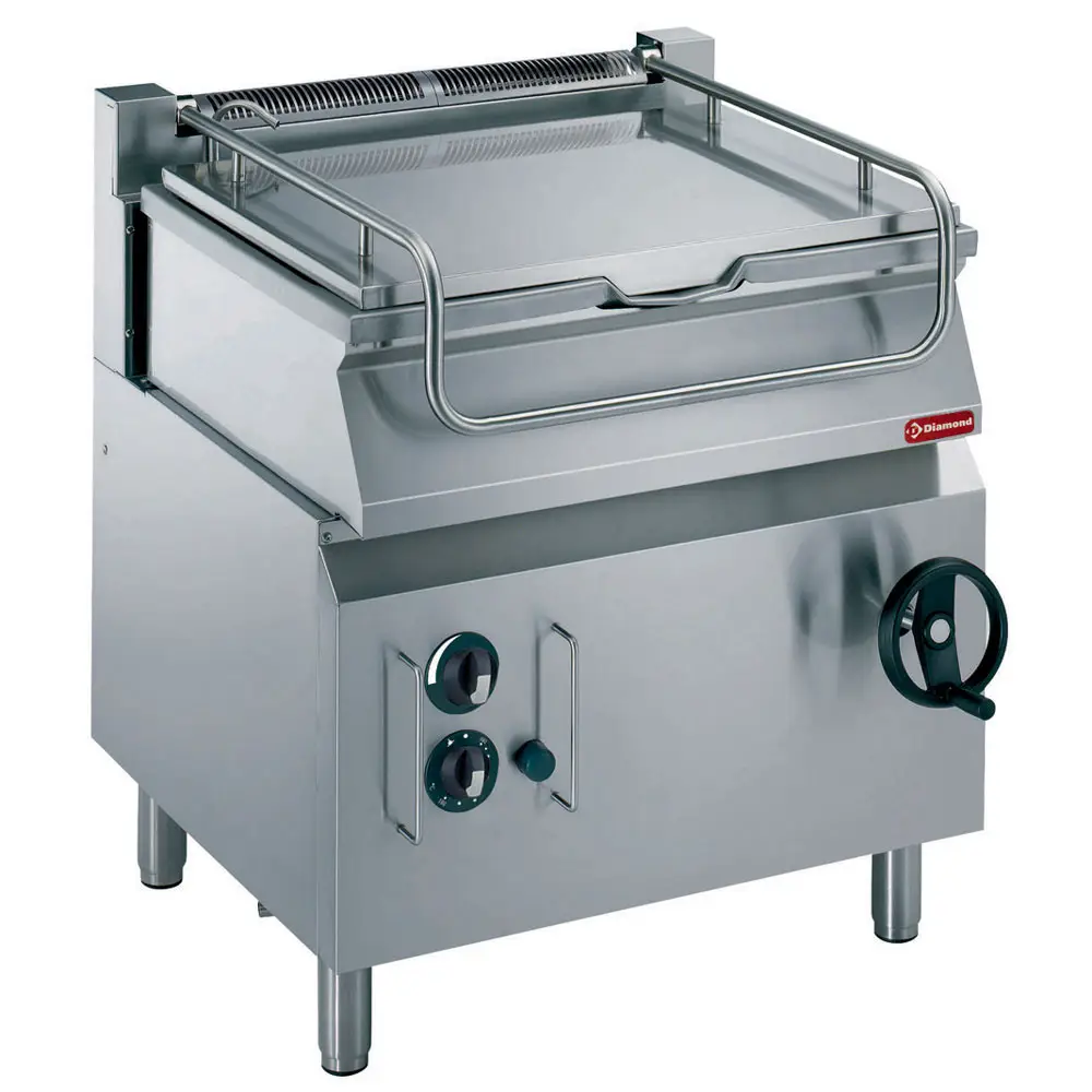 Diamond G17/BRI8-N Tumbling Gas Frying Pan, ‘’Duomat’’ Basin 60 Liters, On Board