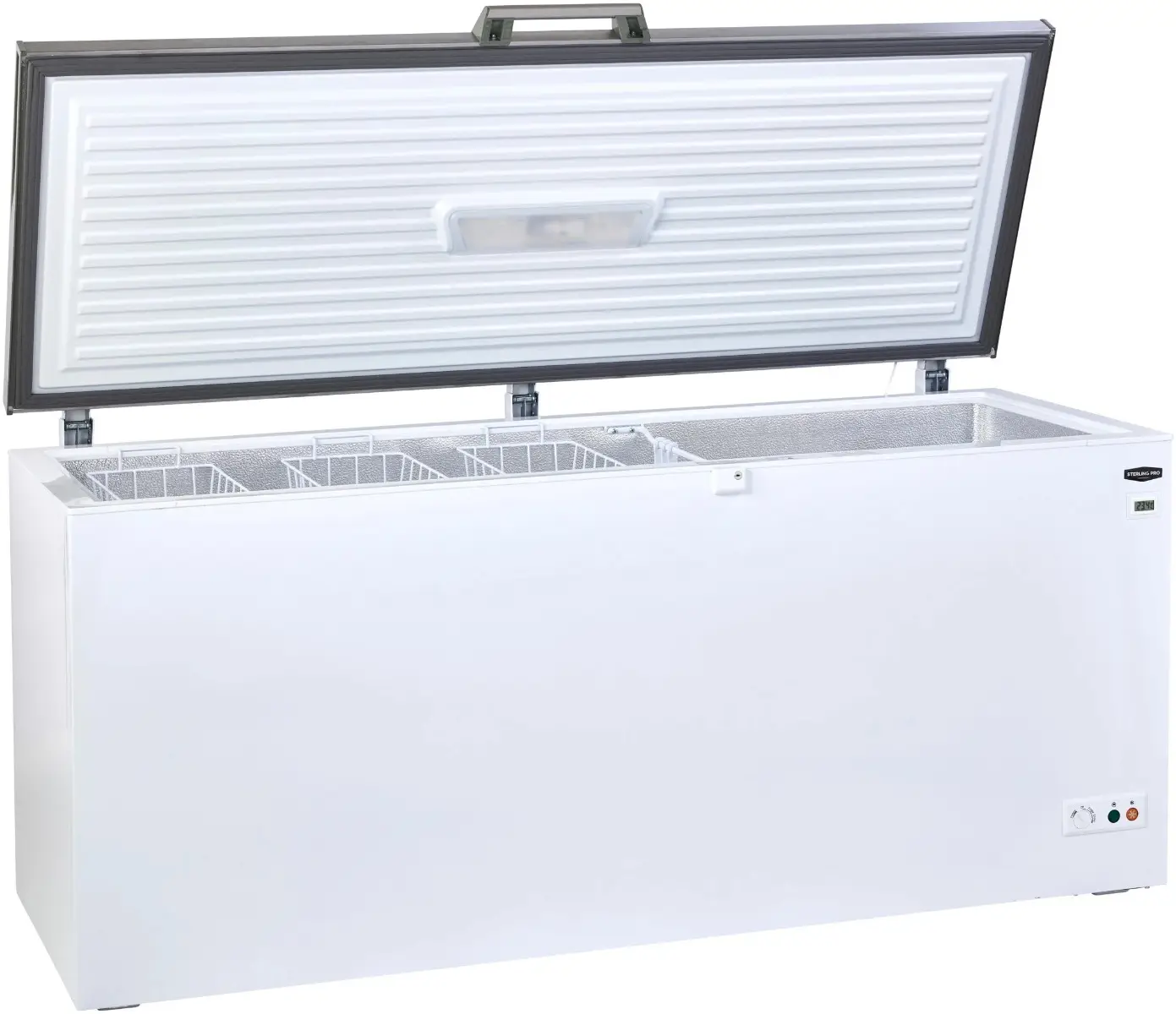 Sterling Pro Green SPC570SS Chest Freezer / Chiller / Fridge with Stainless Steel Lid, Litres 572 - Image 8