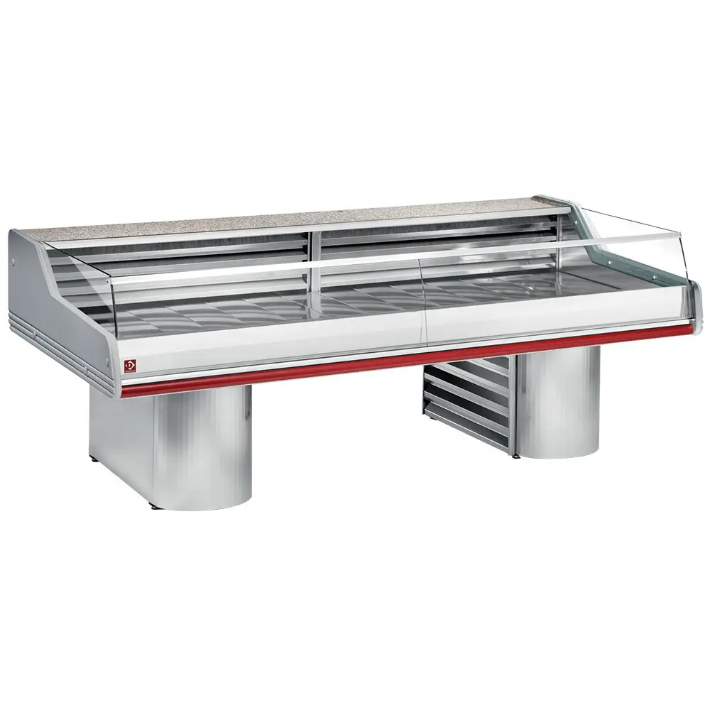 Diamond SG15BS/C1-R2 Refrigerated display counter with glass " Self-Service ", on bases