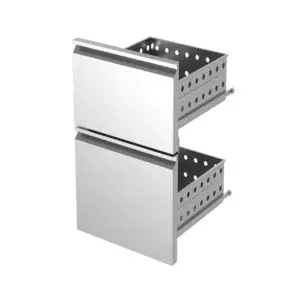 Diamond K-T25-35 Stainless Steel Drawer Block Kit