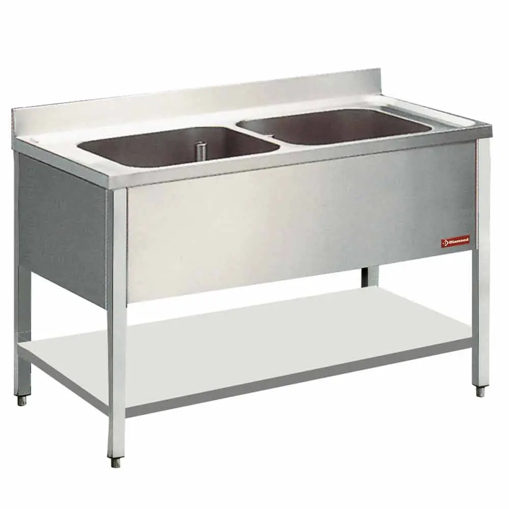 Diamond L1421 Sink 2 Tanks