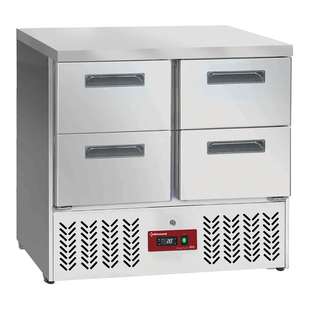 Diamond SA26-C4 4 x 1/2 Drawers Refrigerated GN 1/1 Counter