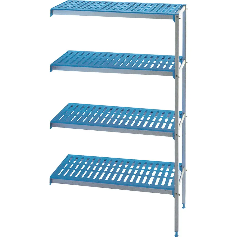 Diamond RAA/094-4/EF Corner Rack In Anodised Aluminium 4 Levels "Modular Rack