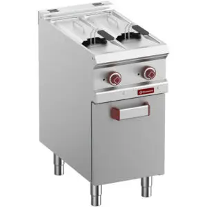 Diamond E7/F2V7A4-N Single Basket Freestanding Electric Fryer on Neutral Closed Cupboard, 10.5kW