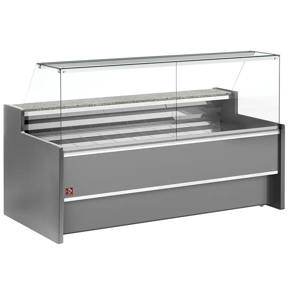 Diamond FC25/G8-VR2 Grey Refrigerated Serveover Display, 2500mm