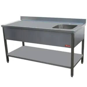 Diamond TV1871DA Chef Table 1 Tank 400X400H250