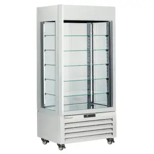 Diamond MAX-609-CW Ventilated Glass Showcase, 600 Litres