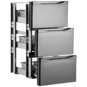 Diamond T1/3-T Drawers Kit (1/3 x 3)