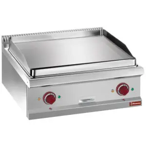 Diamond E7/PLCD7T Electric fry top smooth, hard chromed plate, module 1/1  -TOP-