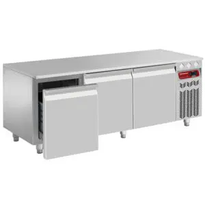 Diamond N65/R316G-P9 Refrigerated base, 3 drawers GN 1/2 + 1/3 h200 mm