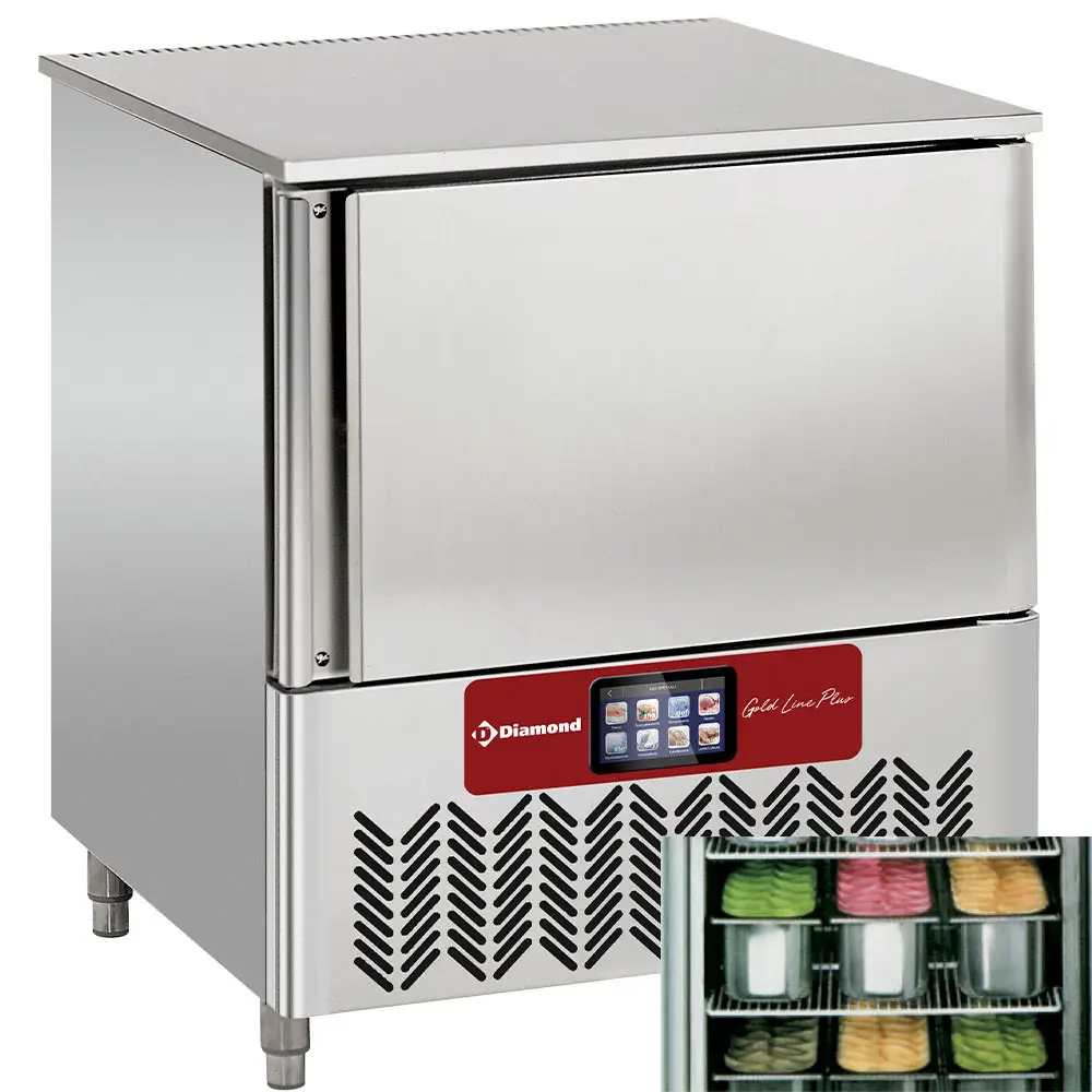 Diamond DBT51/TS_ST51/6X5 Stainless Steel Blast Freezer