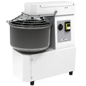 Diamond WR-IM22-M White Spiral Dough Mixer, 22 Litres